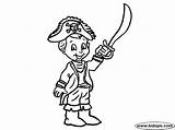 Coloring Pages Pirate Boys sketch template