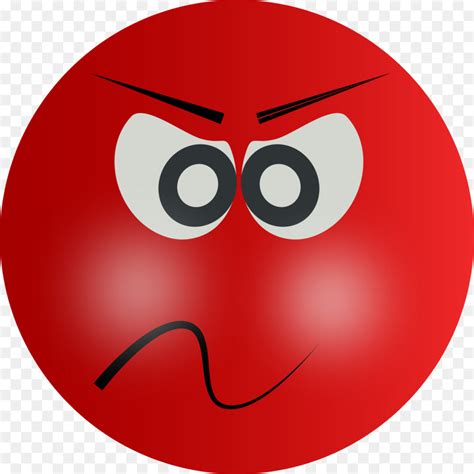 Smiley Anger Face Clip Art Angry Emoji Png Download