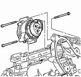 Pump Water Manual Cavalier 2002 Chevrolet Removal Repair Install Unit Assembly sketch template