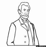Coloring Pages Lincoln Abraham Clipartbest Hat Clipart sketch template