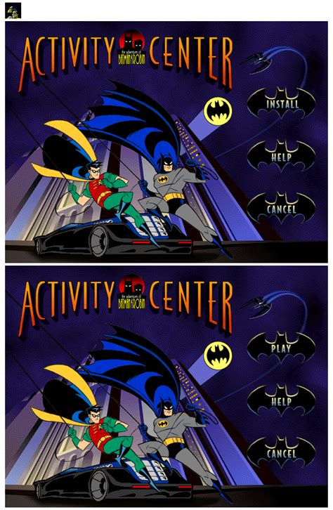 Pc Computer The Adventures Of Batman And Robin Activity