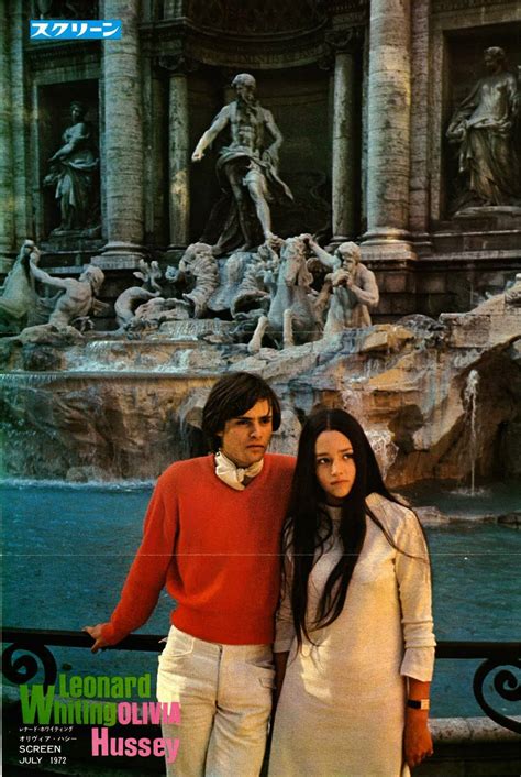 Pin By Ann Leung On Olivia Hussey And Len Whiting Olivia Hussey