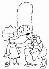 Simpsons Maggie Marge Dos Navidad Book Buhos Zeichnungen Honzik Divyajanani sketch template