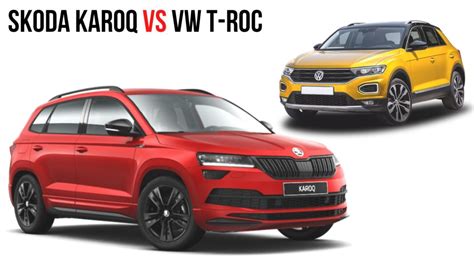 upcoming skoda karoq  volkswagen  roc specs comparison