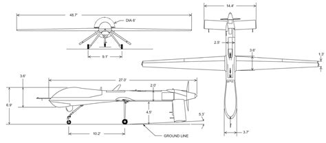 unmanned aerial vehicle   predator drones design   tail strike