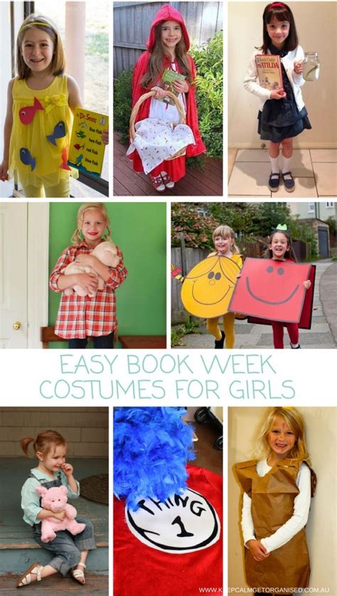 easy book week costumes  girls  calm  organised childrens