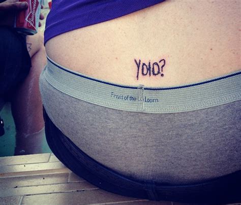 Yolo Tramp Stamp Uptown Almanac