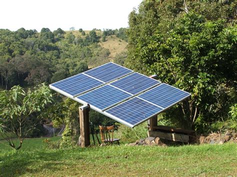 piggabeen valley aquaponics  grid solar panel system diy