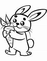 Coloring Pages Bunny sketch template
