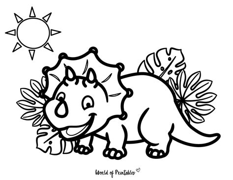 kleurplaat dino preschool coloring pages dinosaur coloring pages
