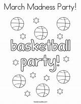March Madness Coloring Pages Party Basketball Printable Noodle Twisty Visit Built California Usa Kids Twistynoodle sketch template