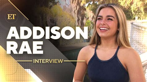 tiktok star addison rae addresses bryce hall dating rumors exclusive