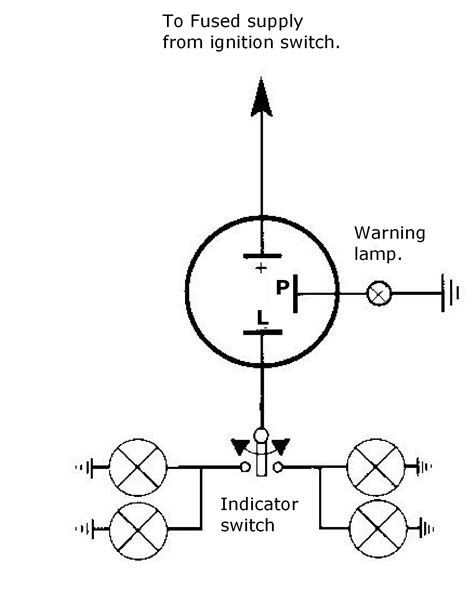 wiring   prong flasher relay  wiring diagram