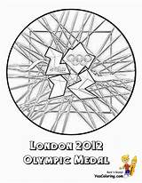 Olympic Medal Gold Getdrawings Drawing Coloring Olympics sketch template