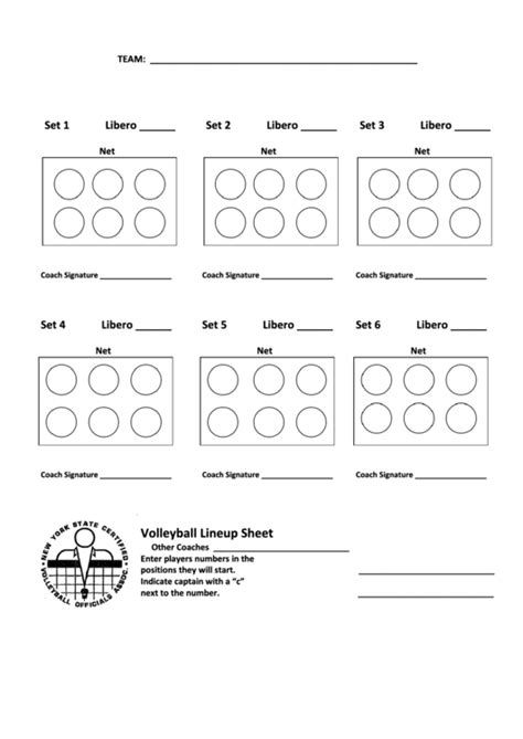 printable blank volleyball court rotation sheets printable word searches