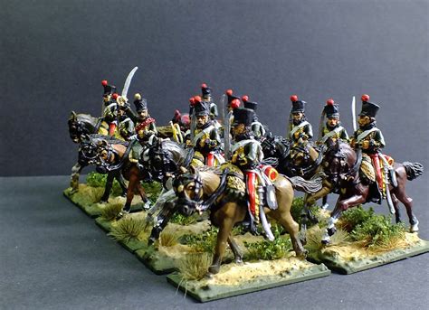 french napoleonic  hussars metal mm figures miniature figurines military figures figures