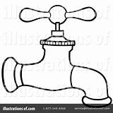 Faucet Clipart Water Drawing Illustration Toon Hit Royalty Rf Getdrawings Clipartmag sketch template
