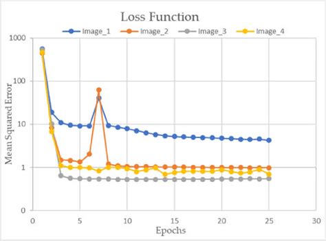 semi log plot   loss function   neural networks trained