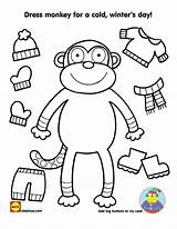 Preschoolers Worksheet Bundling Kleidung sketch template