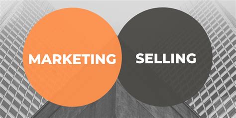 difference  marketing  selling