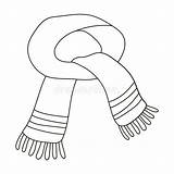 Sjaal Sciarpa Scarves Wool Sciarpe Simbolo Scialli Nelle Calda Azione Collo Icona Scelgono Gli Sjaals Shawls Wol Pictogram Hals Blauwe sketch template
