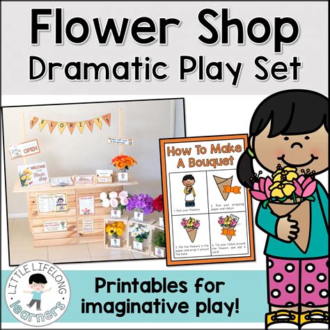 flower shop dramatic play set  lifelong learners