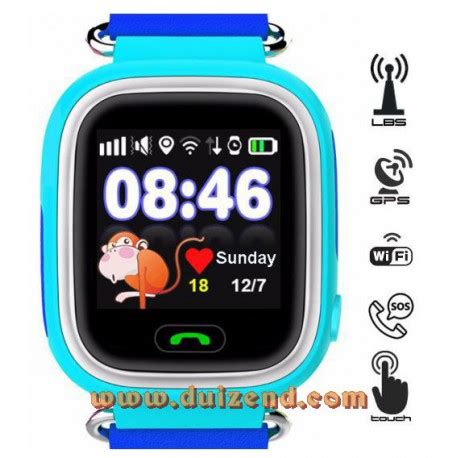 gps horloge armband voor kind touch telefoon tracker kinderen sos