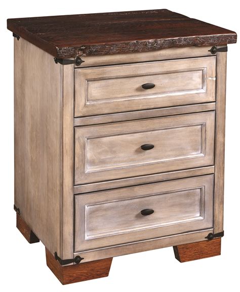 farmhouse heritage  drawer nightstand amish originals