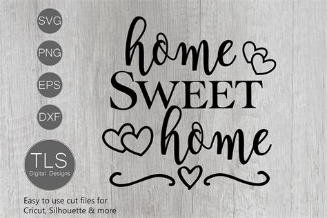 home sweet home svg  cut files design bundles