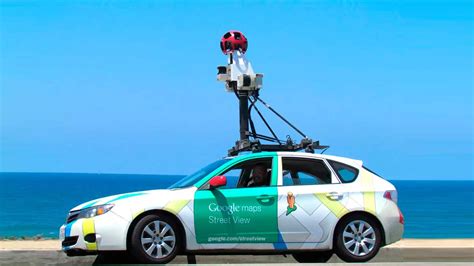 google maps car runs   motorcycle   middle
