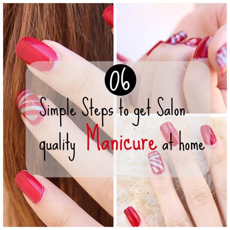 manicure  home   simple steps superloudmouth