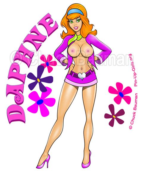 Daphne Blake Pinup Topless By Chuck Bauman D6u1wvm