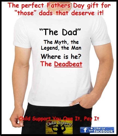 happy father s day t deadbeat dads pinterest