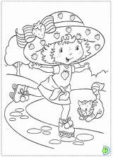 Coloring Strawberry Shortcake Dinokids Close Print sketch template