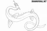 Sea Serpent Draw Drawing Tutorials Stepan Myths Ayvazyan Legends Posted sketch template