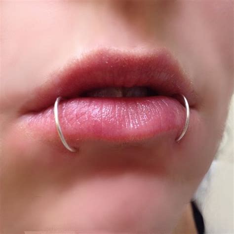 Elegant And Stylish 16g Lip Rings To Make You Look Gorgeous