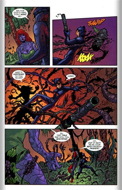 Poison Ivy Runs A Gauntlet Battles Comic Vine