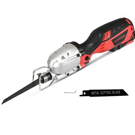 electric mini reciprocating  handheld woodmetal cutting tool kit   blades walmartcom