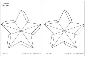 star printable templates coloring pages star template