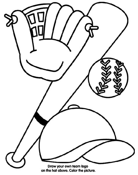 baseball coloring pages learny kids