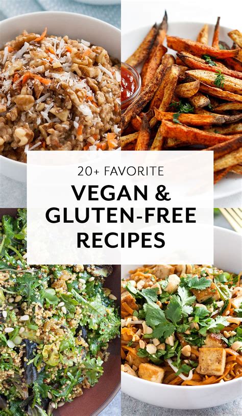 gluten  vegan guide  favorite recipes  tips gluten