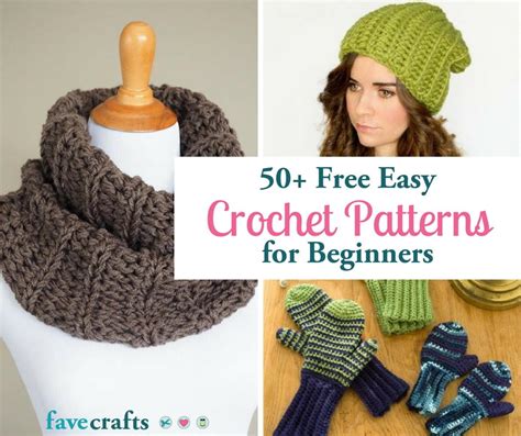 easy crochet patterns    beginners favecraftscom