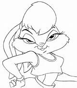 Lola Looney Tunes Bugs Pintar Pernalonga Namorada Kissing Sharing Tudodesenhos Turma Pintarcolorear Coelhinha sketch template