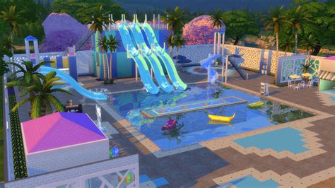mod  sims super splash water park