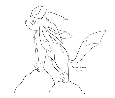 glaceon coloring pages coloring home