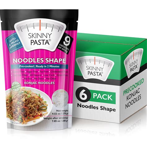Skinny Pasta Konjac Noodles 9 52 Oz Pack Of 6