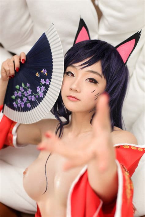 topless ahri cosplay league of sexy legends sorted by