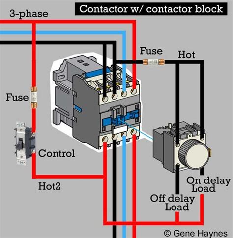 magnetic contactor  pole relay wiring crystal bk