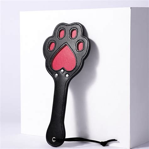 Cute Bdsm Spanking Paddle Beat Cat Claw Sex Paddle Sm Products Whip Sex