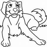 Coloring Dog Pages Preschool Kids sketch template